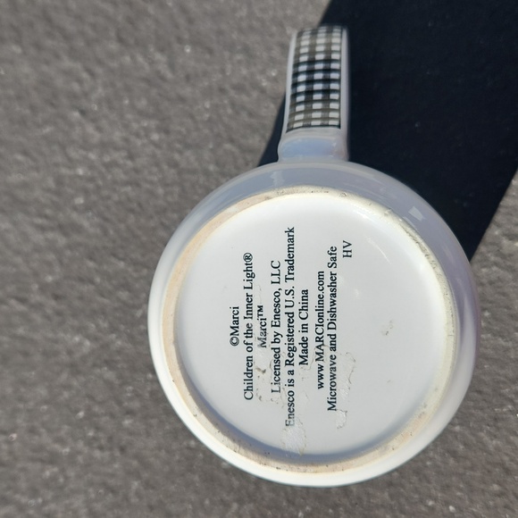 EUC Enesco Mother Daughter Ceramic Mug - Black and White - Picture 7 of 7